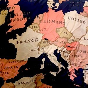 Kate Spade ‘Going Places’ silk scarf